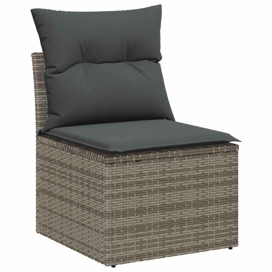 VidaXL Set di divani da esterno Polyrattan  