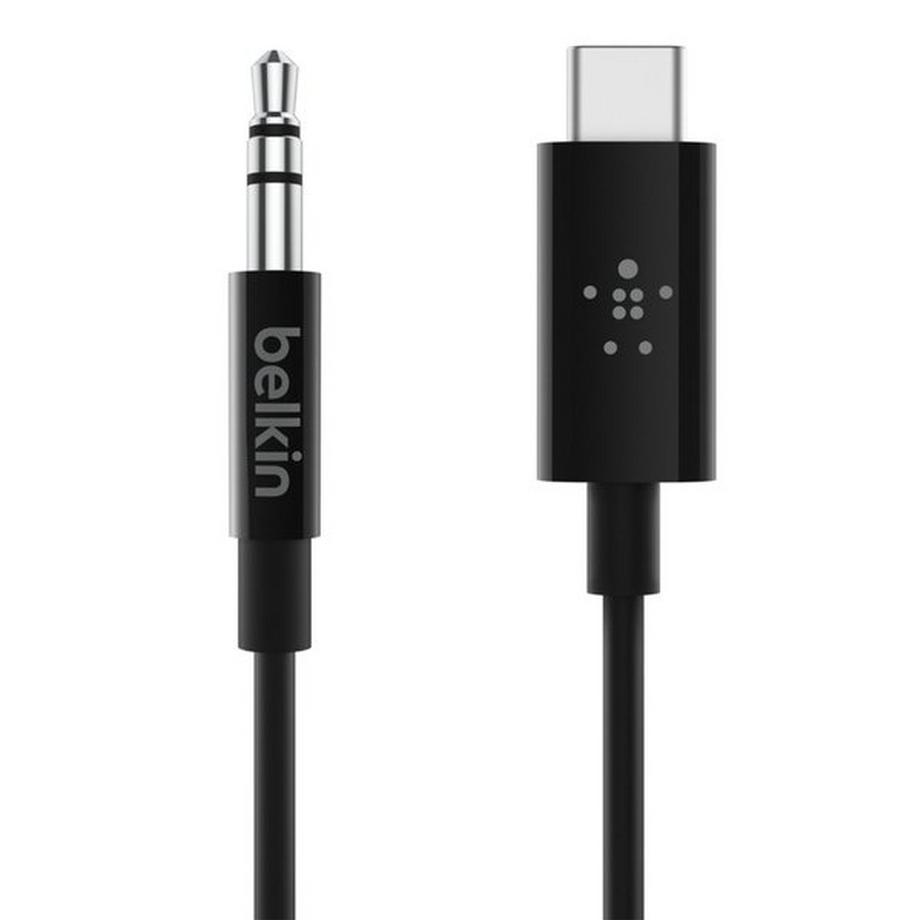 belkin  Cavo Audio USB-C Jack 3,5 mm Belkin Nero 
