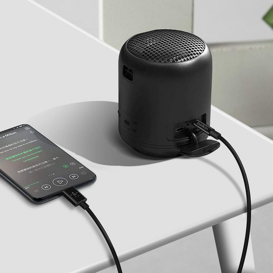 belkin  Cavo Audio USB-C Jack 3,5 mm Belkin Nero 