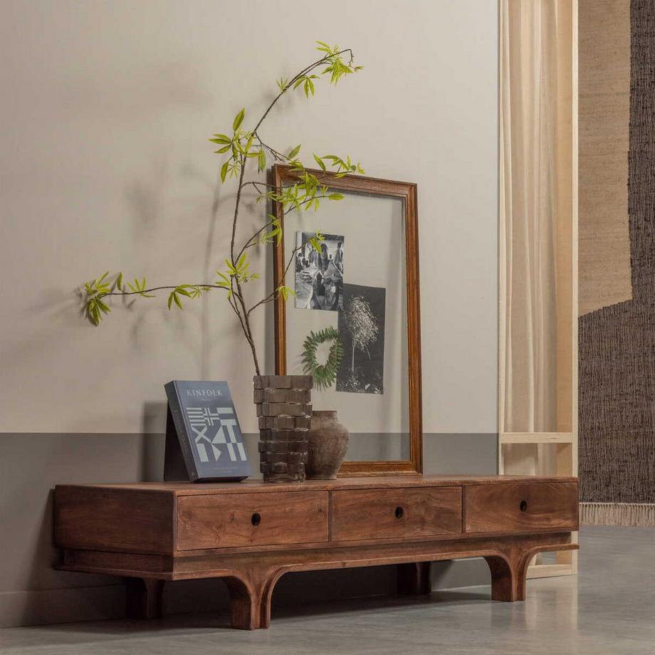 mutoni TV lowboard Staes in legno di mango noce 180  