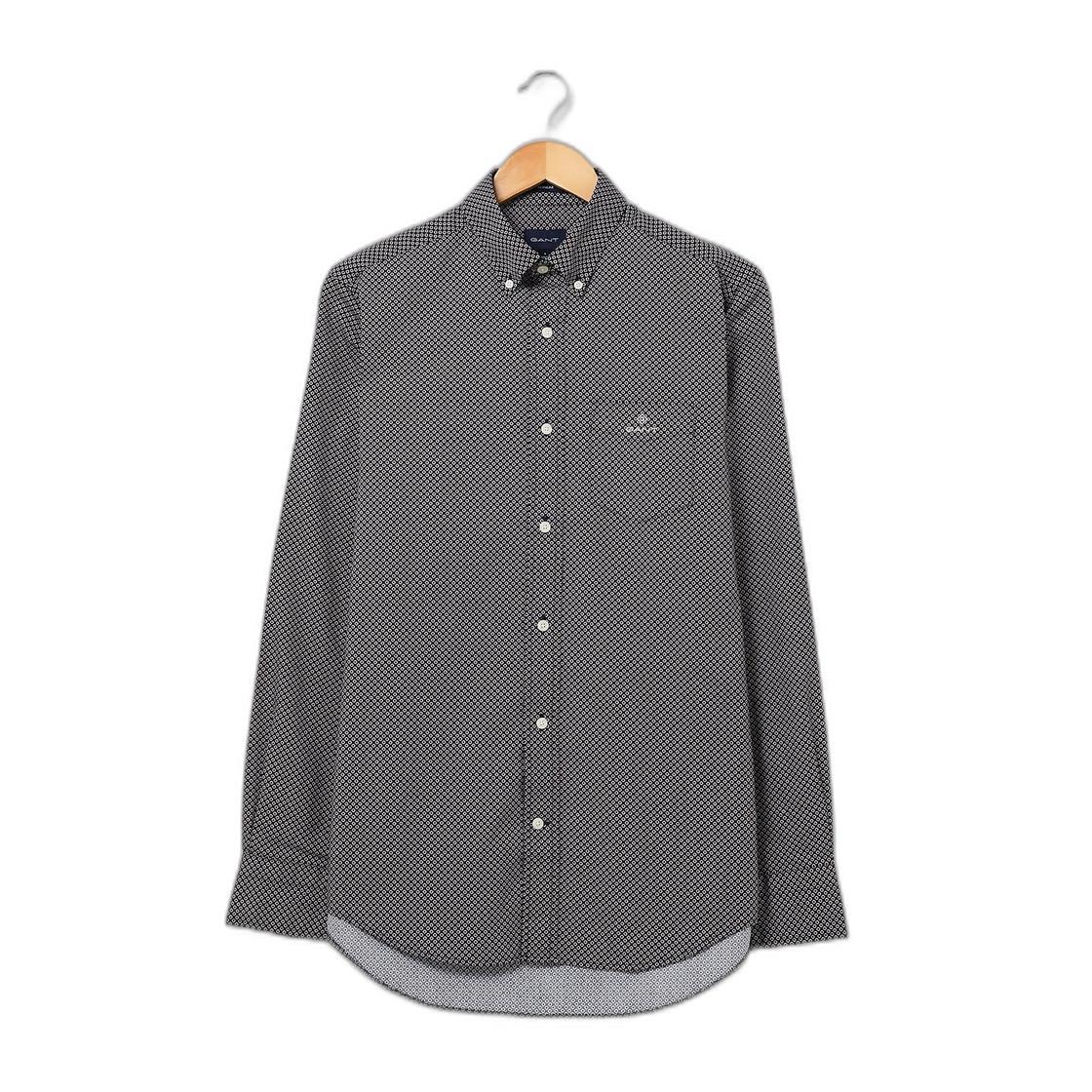 GANT  camicia print dot reguar fit 