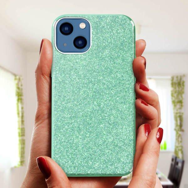 Avizar  Coque iPhone 13 Paillettes Silicone 