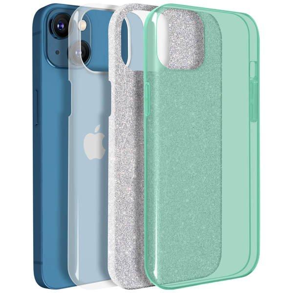 Avizar  Coque iPhone 13 Paillettes Silicone 