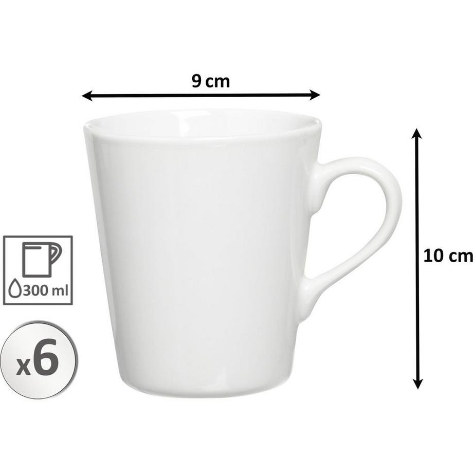 Ritzenhoff & Breker Tasse à café , 6 pièces  
