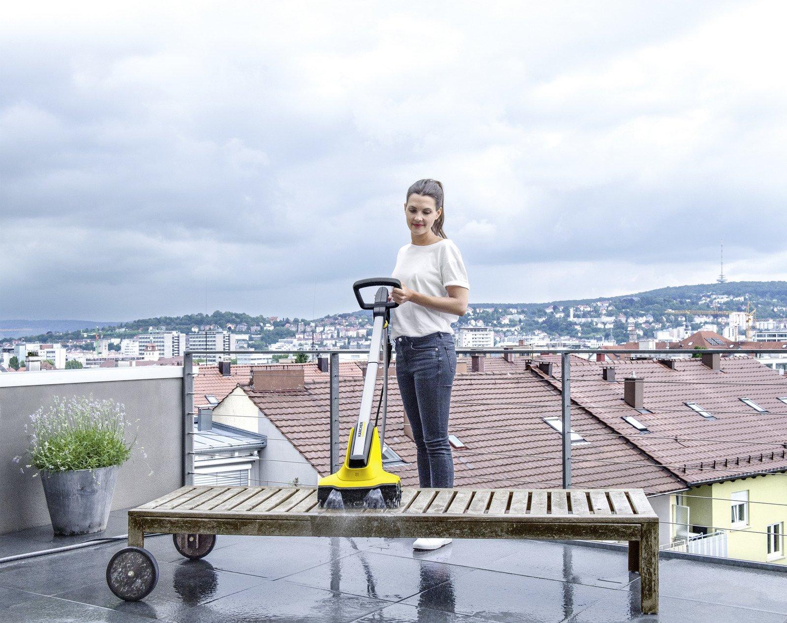 KÄRCHER  Kärcher PCL 4 Terassenreiniger Lucidatrice per pavimenti 800 Giri/min Nero, Giallo 