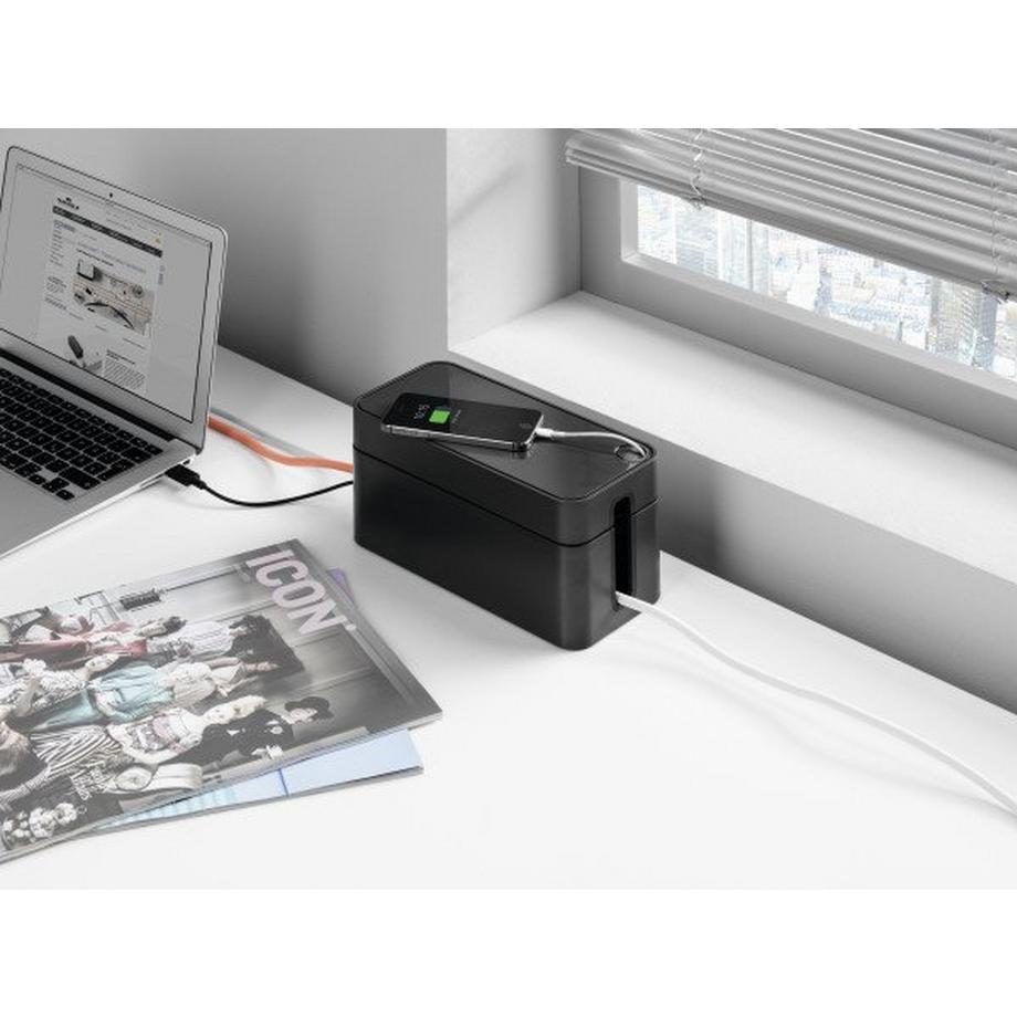 DURABLE  Cavoline Box S Scrivania Scatola portacavi Grafite 1 pz 