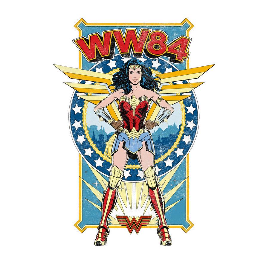 Wonder Woman Wonder Woman 84 Logo Sterne T-Shirt  