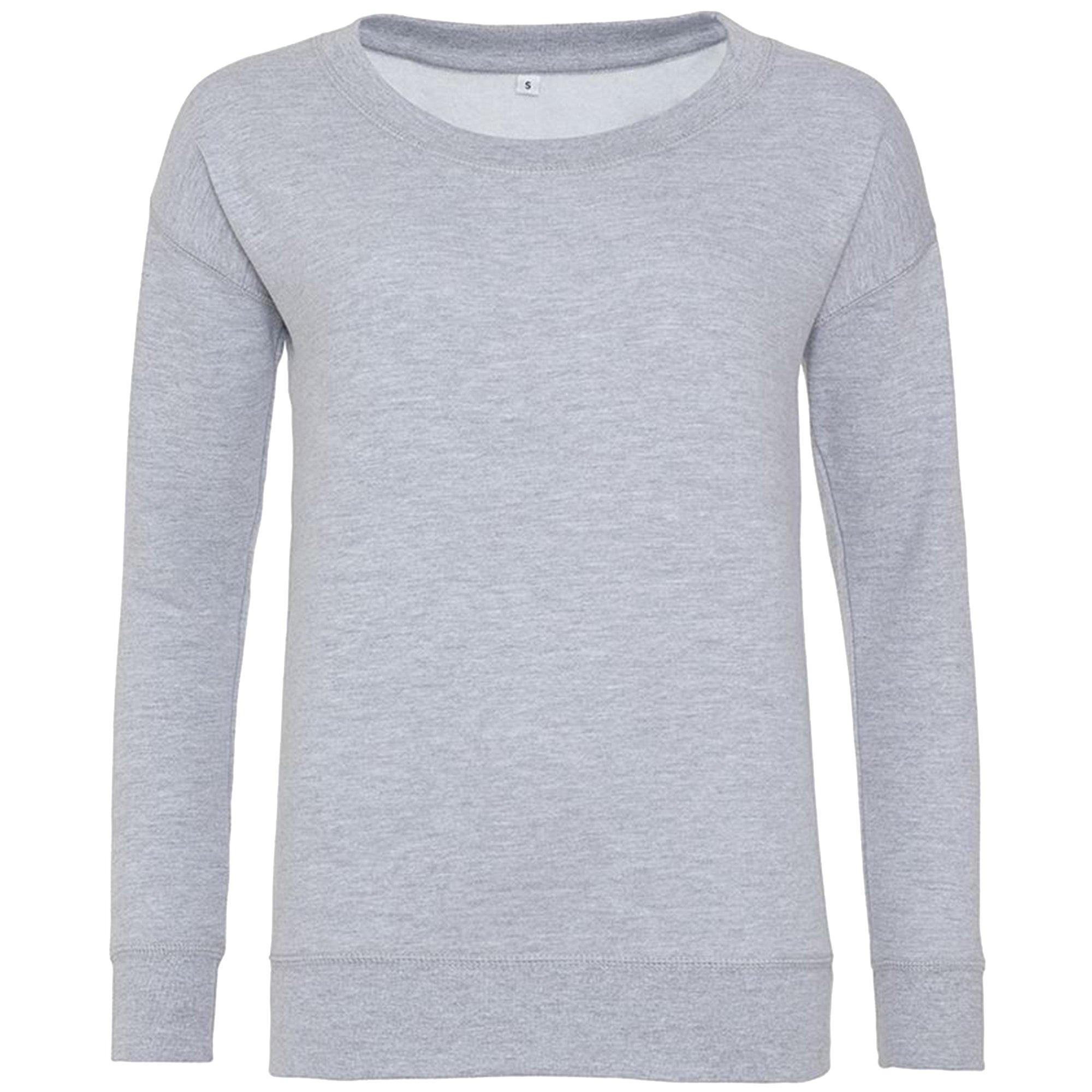 Image of Girlie Pullover Damen Grau XS