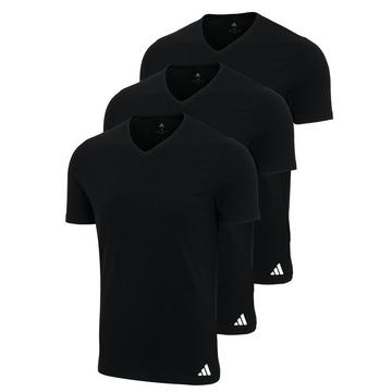 Maglietta Uomini Confezione da 3 Aderente alla figura-V-Neck Shirt, Active Core Cotton 3PK