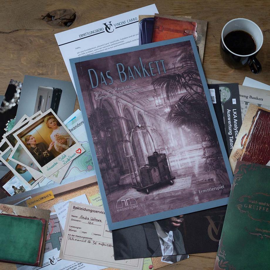 Magnificum  Das Bankett - Teil 1 - Der Raub des Diamanten von Ramanpur - Krimispiel 