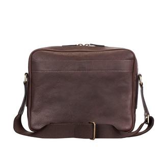 Maxwell Scott  SantinoM - weiche  Leder Messenger Tasche 