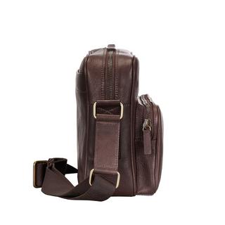 Maxwell Scott  SantinoM - weiche  Leder Messenger Tasche 