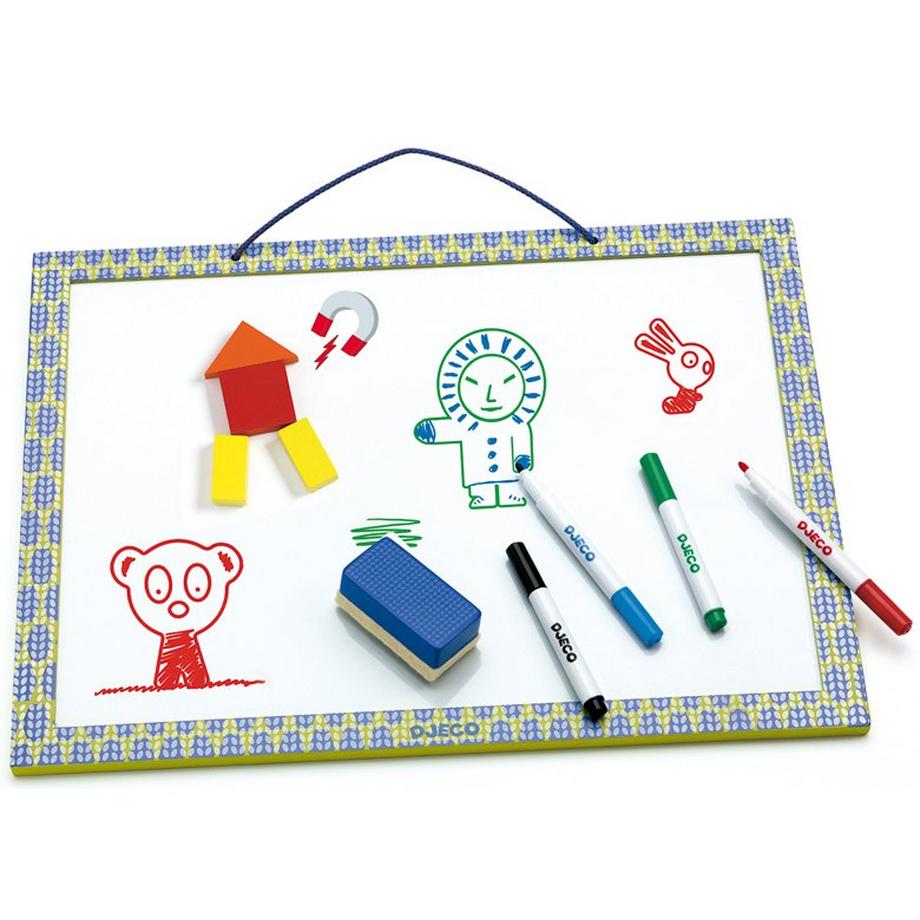 Djeco  Kreativ Magnettafel (auch zum Malen) 