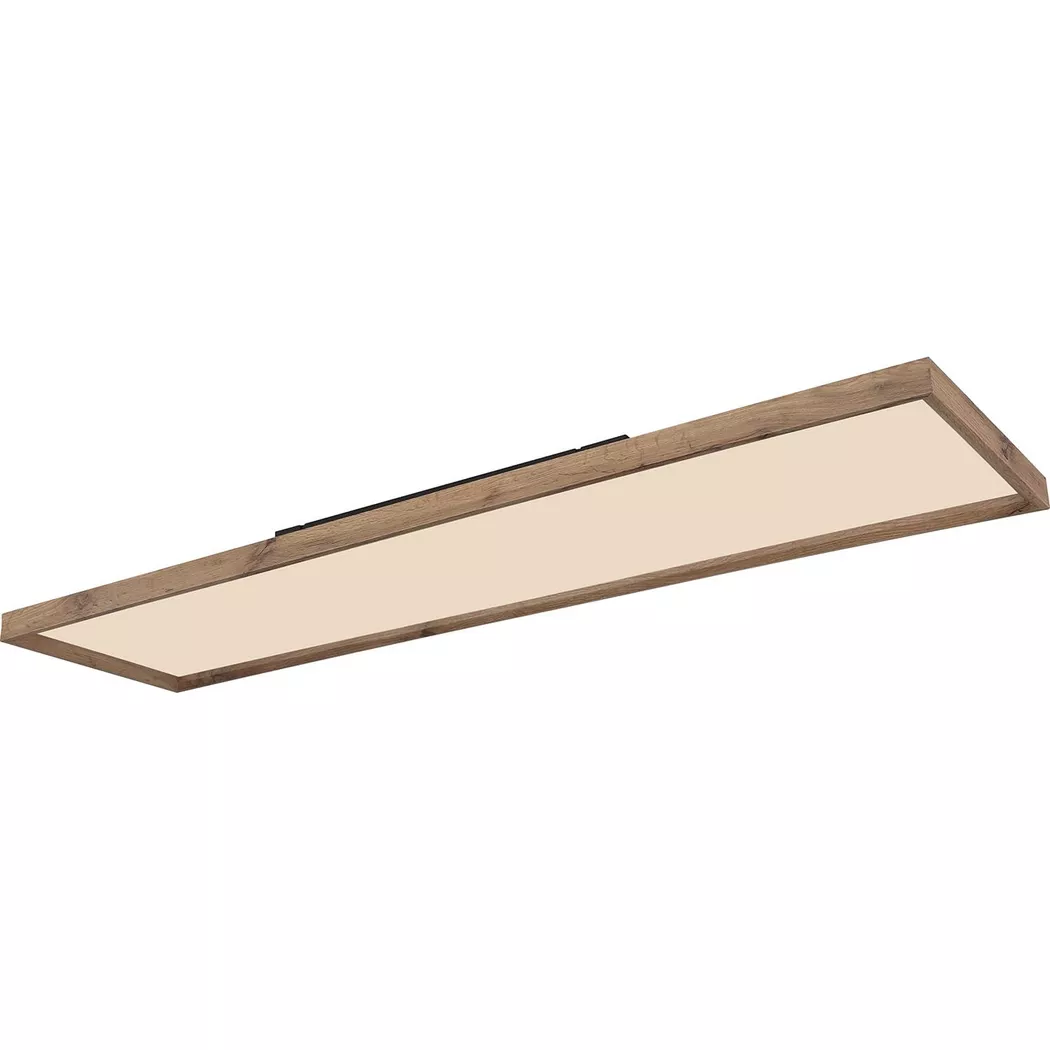 mutoni – Deckenleuchte Cinderella Metall weiss matt LED 120×30, One Size, Multicolor