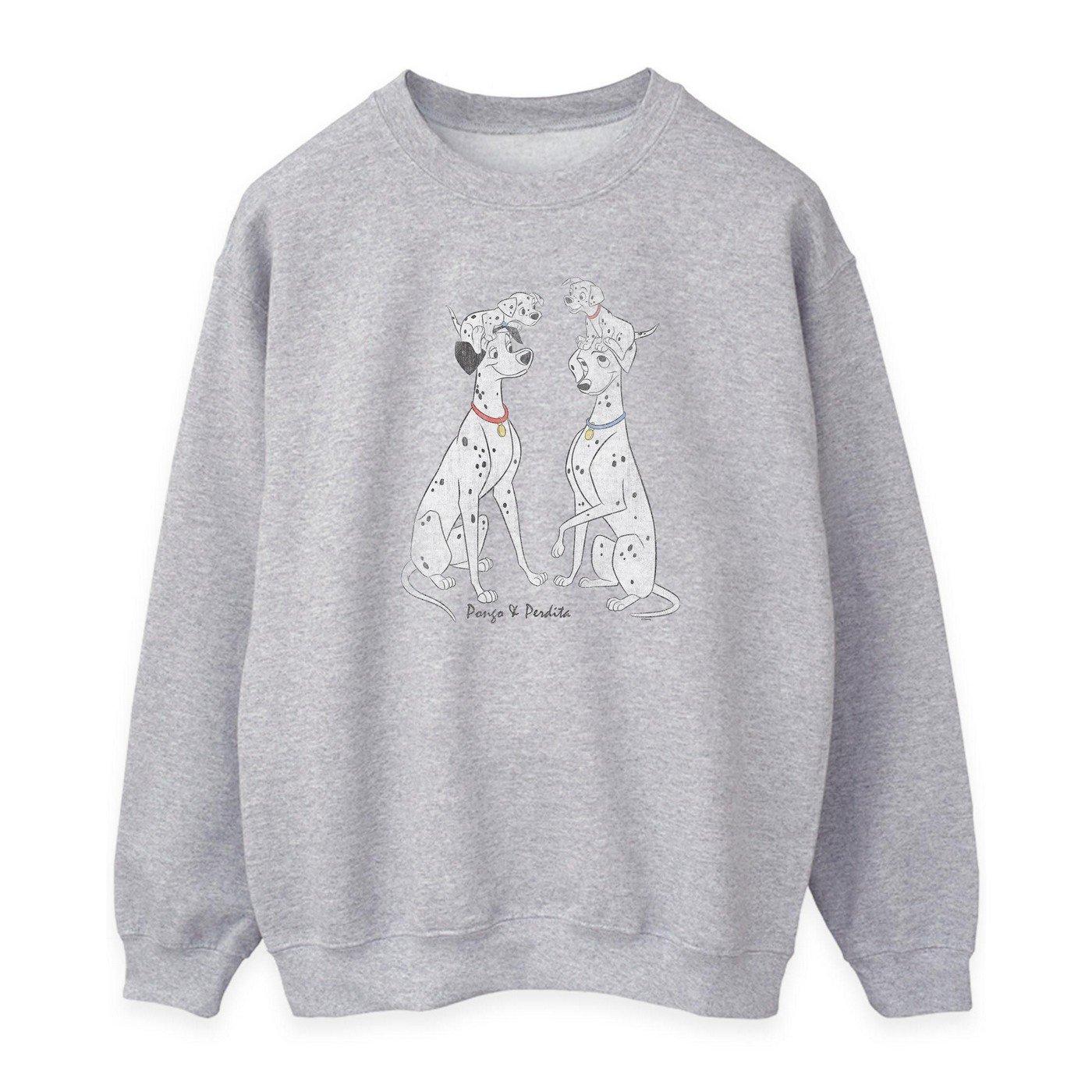 Image of Pongo And Perdita Sweatshirt Damen Grau XXL