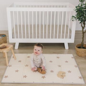 Tapis d'éveil Réversible et non toxique Mousse épaisse, pliable et imperméable