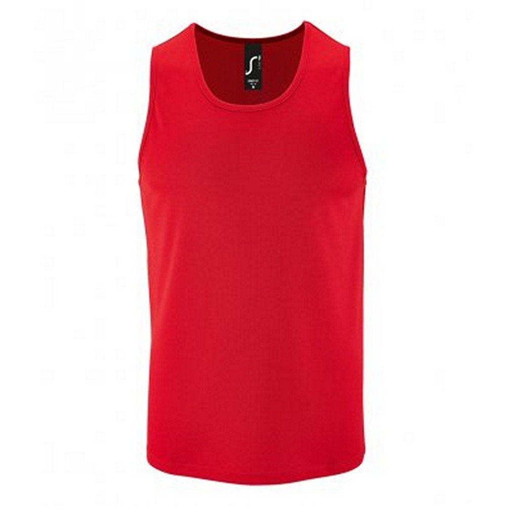 Image of Sporty Performance Tank Top Herren Rot Bunt XL