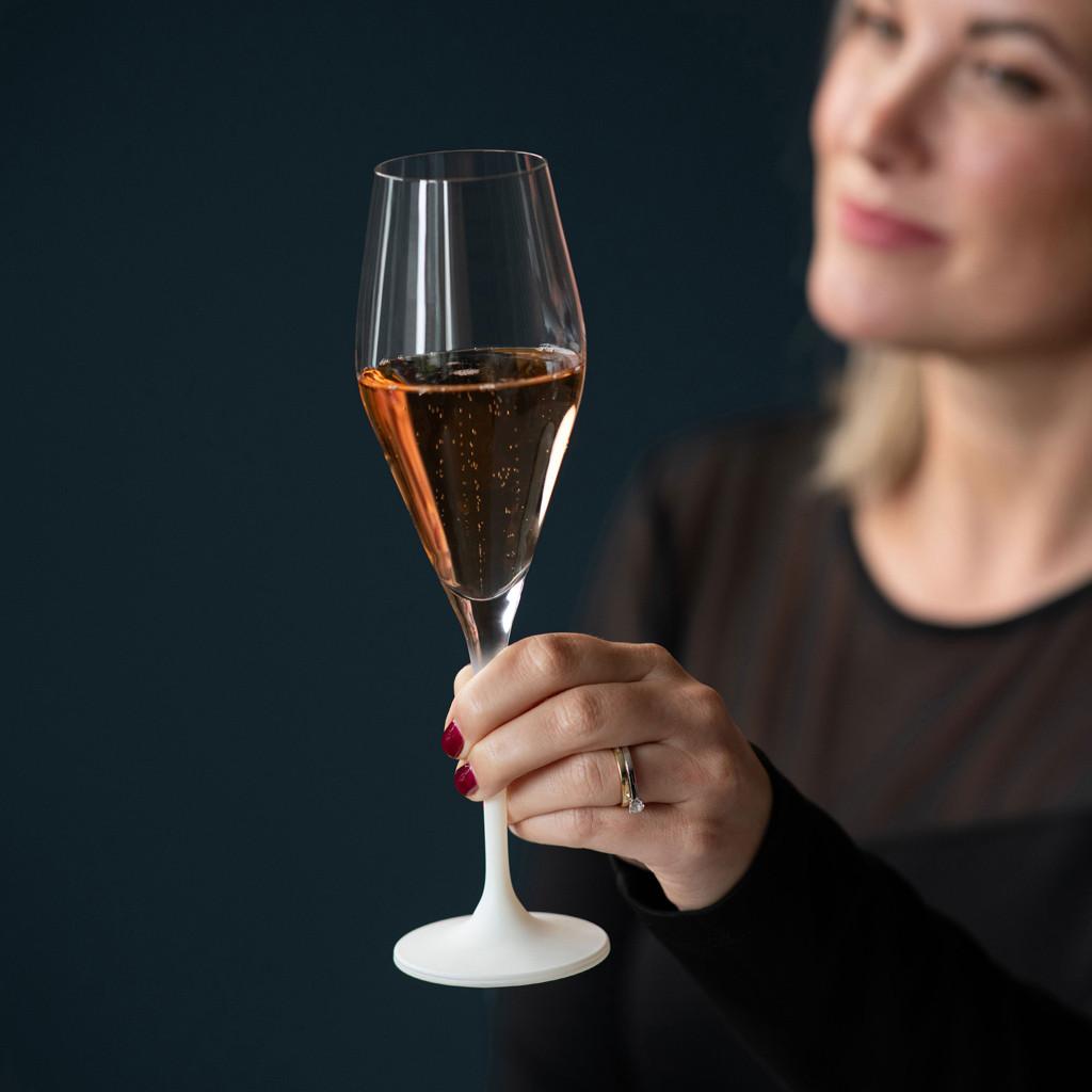 Villeroy & Boch Flûte à champagne, Set 4 pcs Manufacture Rock blanc  