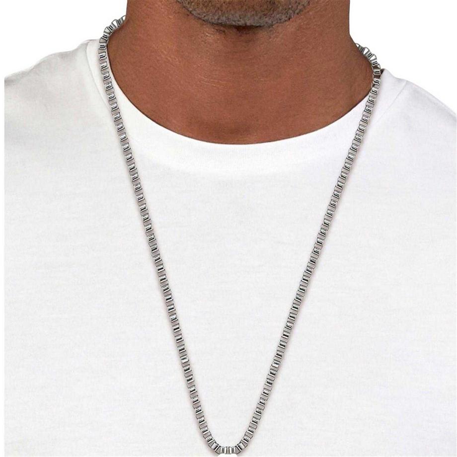 BOSS  Chain For Him Edelstahl Halskette 