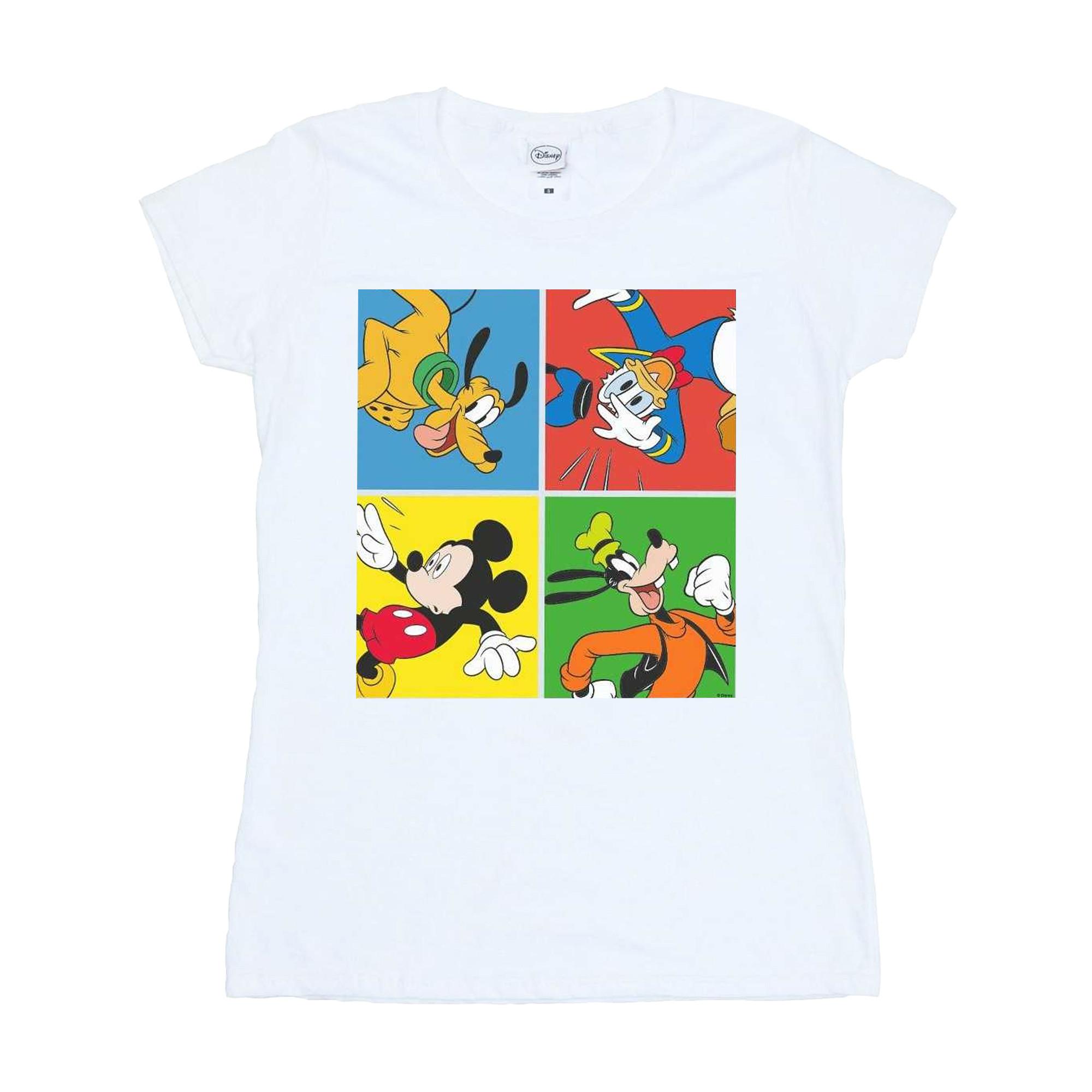 Image of Mickey Mouse Friends Tshirt Damen Weiss XXL