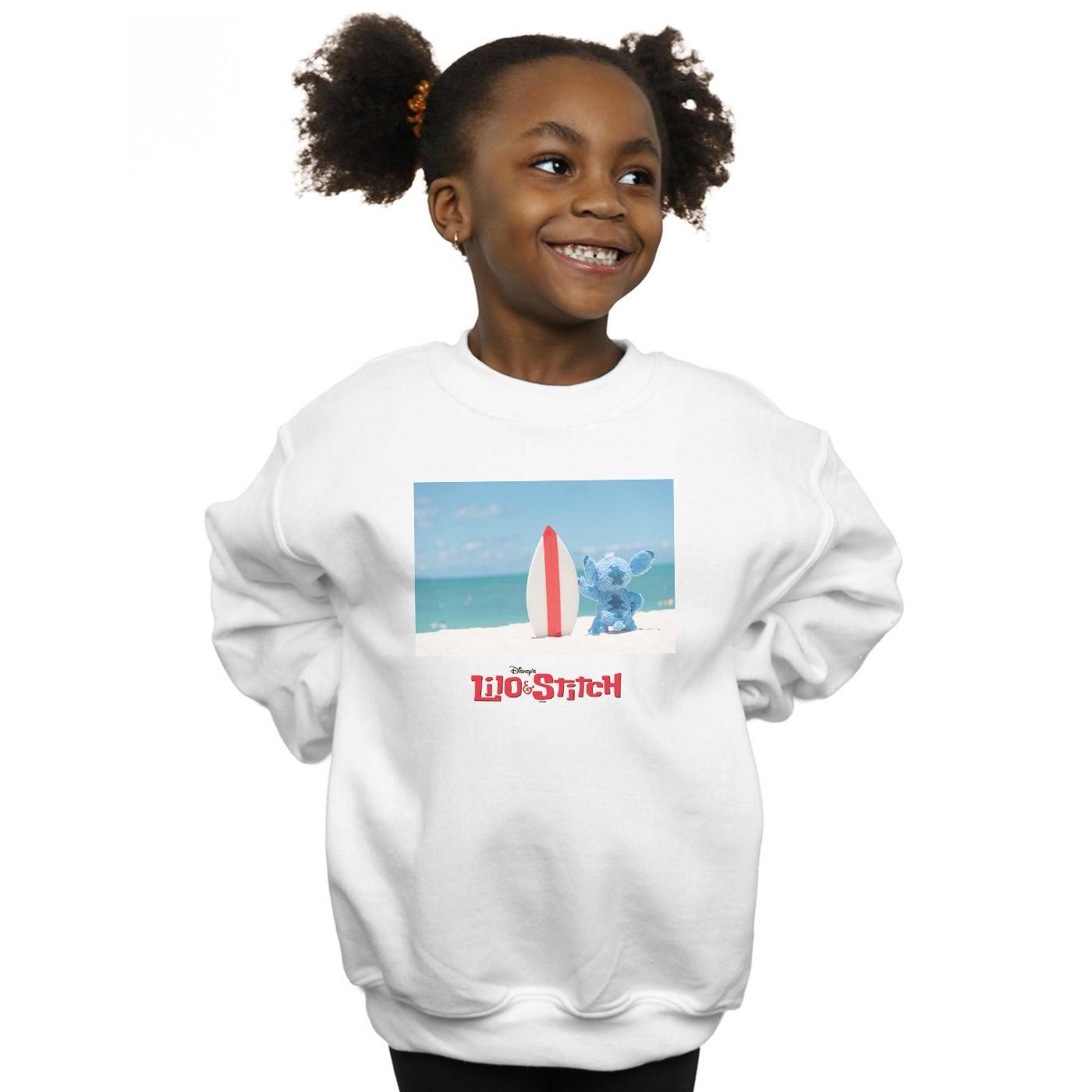 Disney  Lilo And Stitch Surf Beach Sweatshirt 