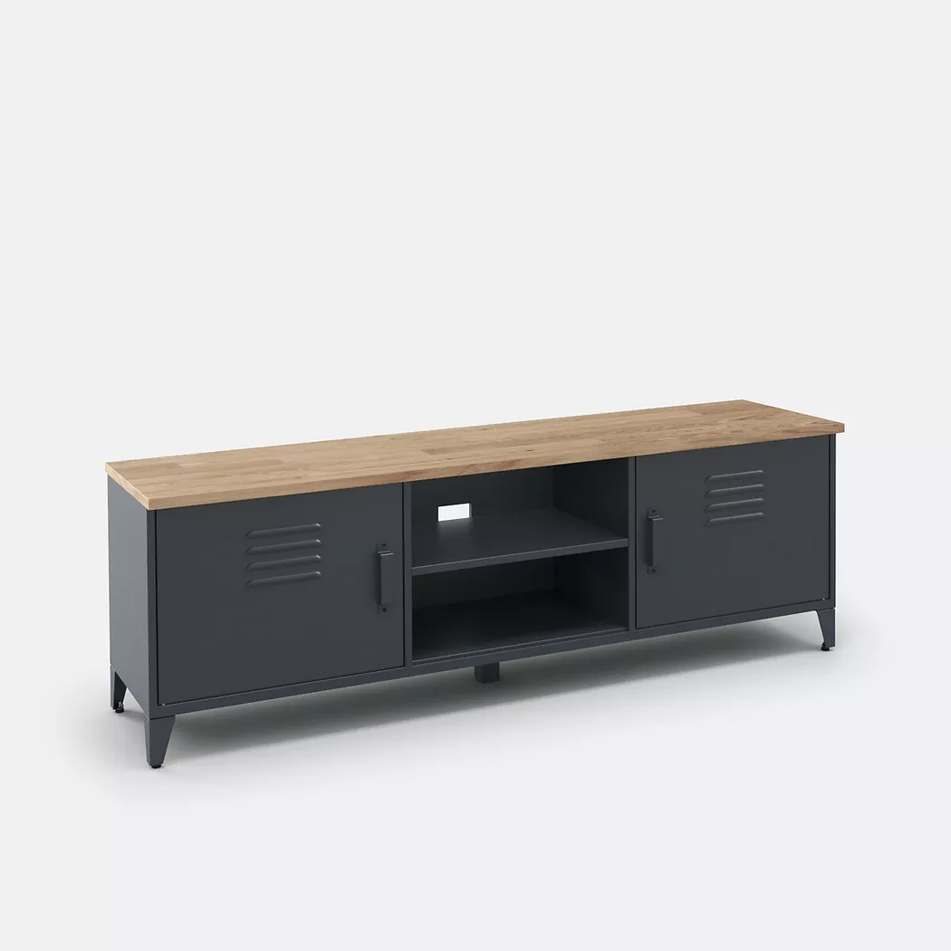 La Redoute Intérieurs - TV-Möbel, One Size, Schwarz