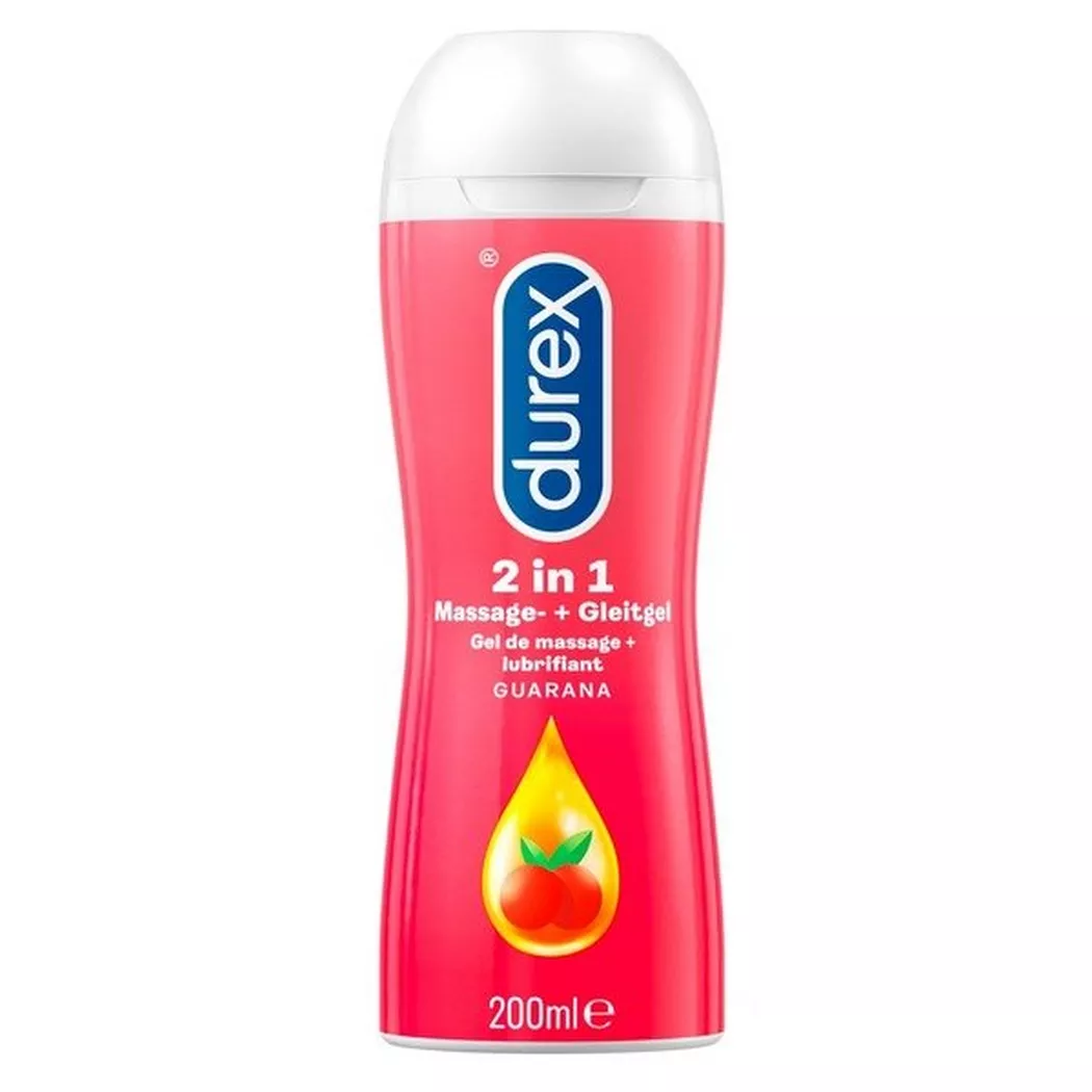 Durex - Play Durex 2in1 Guarana, 200 ml, Orange