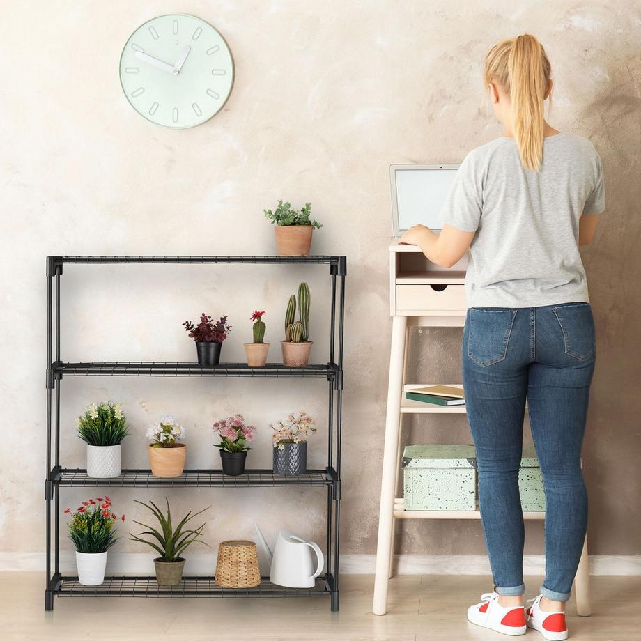 Northix  Pflanzenregal mit 4 Böden 