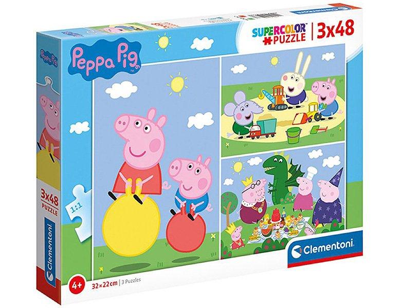Clementoni  Puzzle Peppa Pig (3x48) 