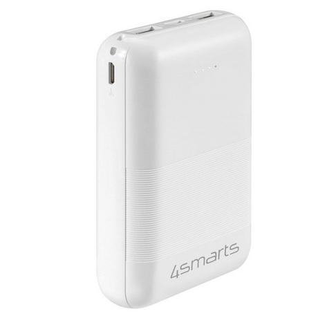 4smarts  Powerbank USB + USB-C Blanc 4Smarts 