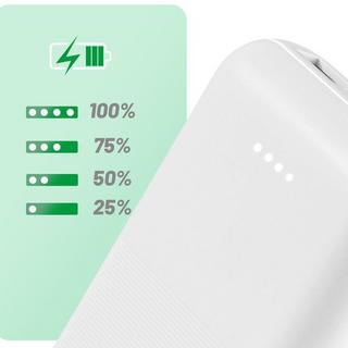 4smarts  Powerbank USB + USB-C Blanc 4Smarts 