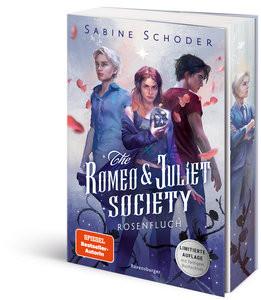 The Romeo & Juliet Society, Band 1: Rosenfluch (SPIEGEL-Bestseller-Autorin -Knisternde Romantasy - Limitierte Auflage mit Farbschnitt) Schoder, Sabine; Hirtz, Isabelle (Umschlaggestaltung) Gebundene Ausgabe 