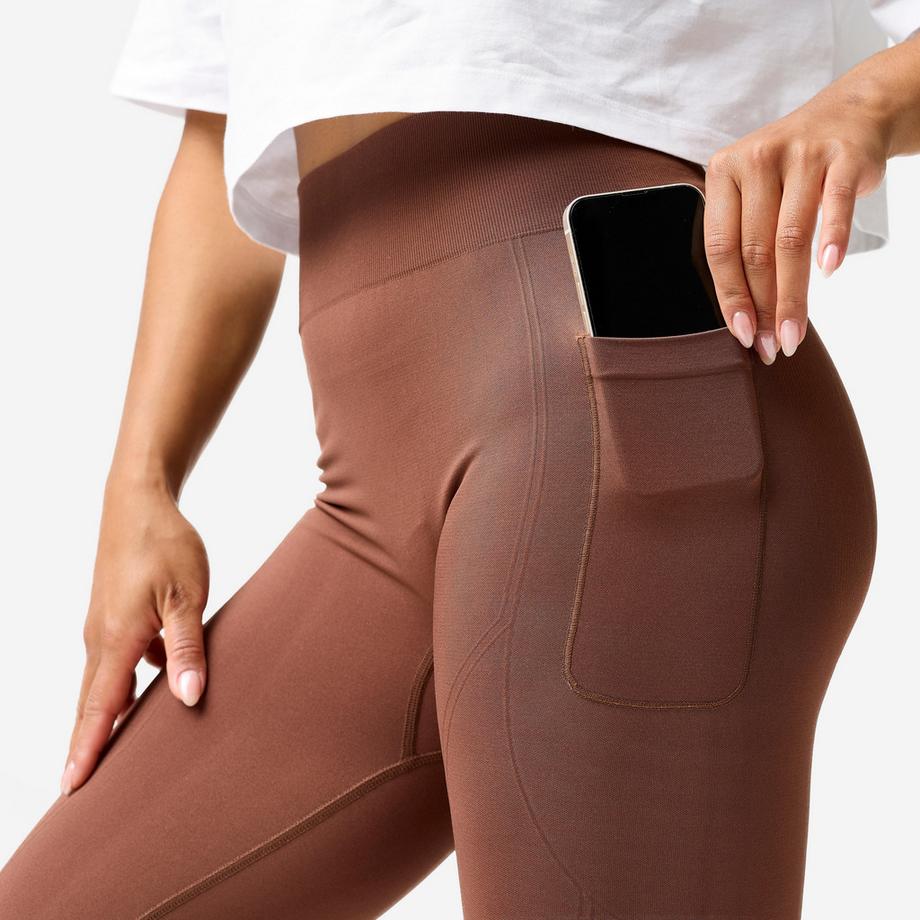 DOMYOS  Legging de sport avec effet push-up et taille haute 