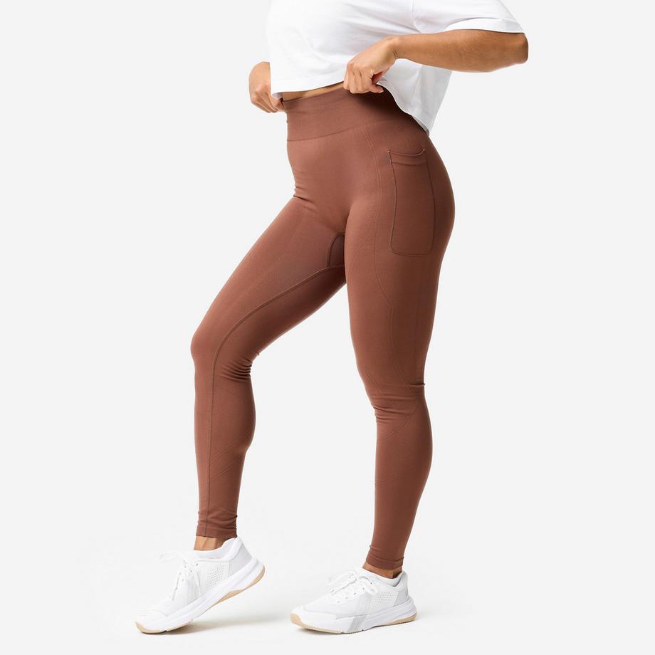 Legging de sport avec effet push-up et taille haute