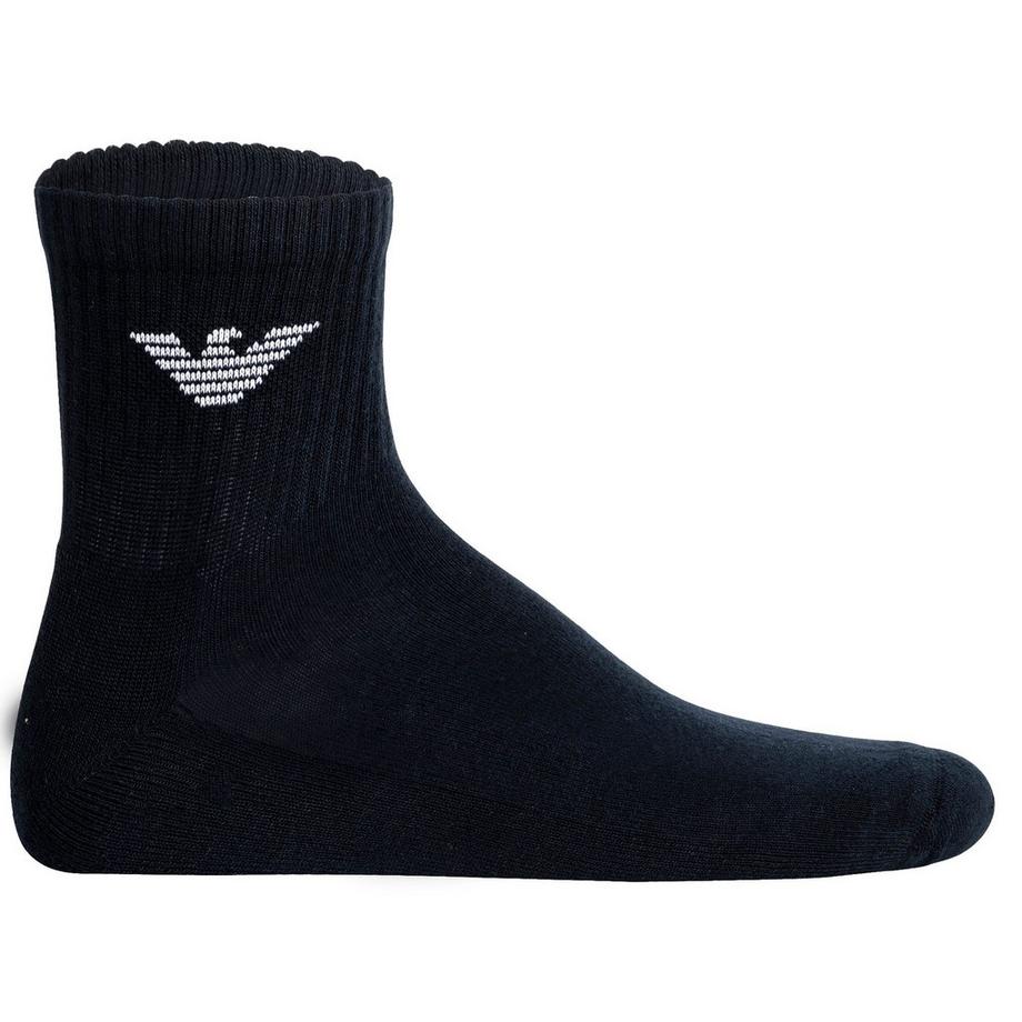 EMPORIO ARMANI Sporty Sponge 3er Pack Knöchelsocken  