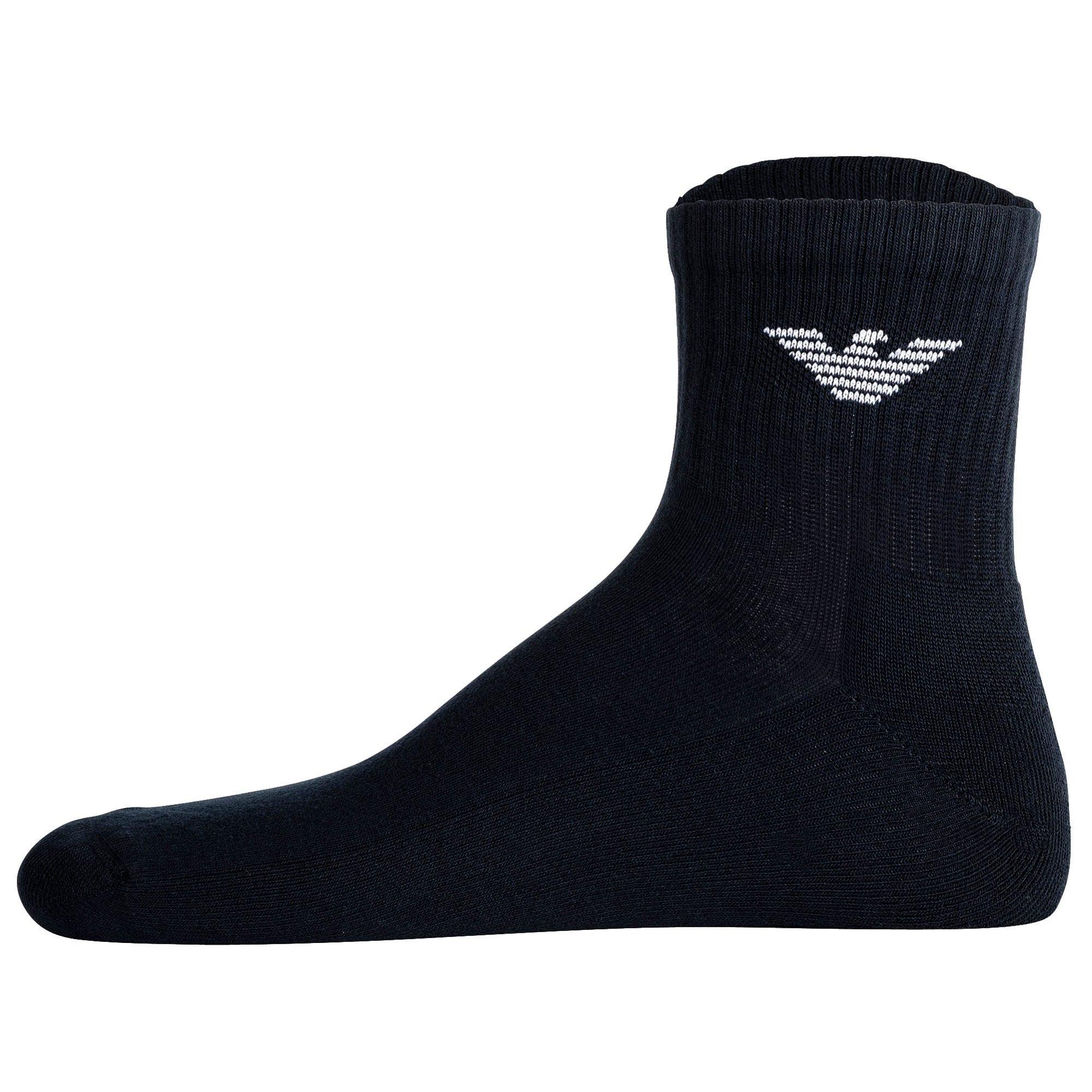 EMPORIO ARMANI Sporty Sponge 3er Pack Knöchelsocken  