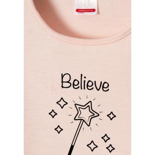 Damart  Tee-shirt fille Believe in magic (Crois en la magie). 