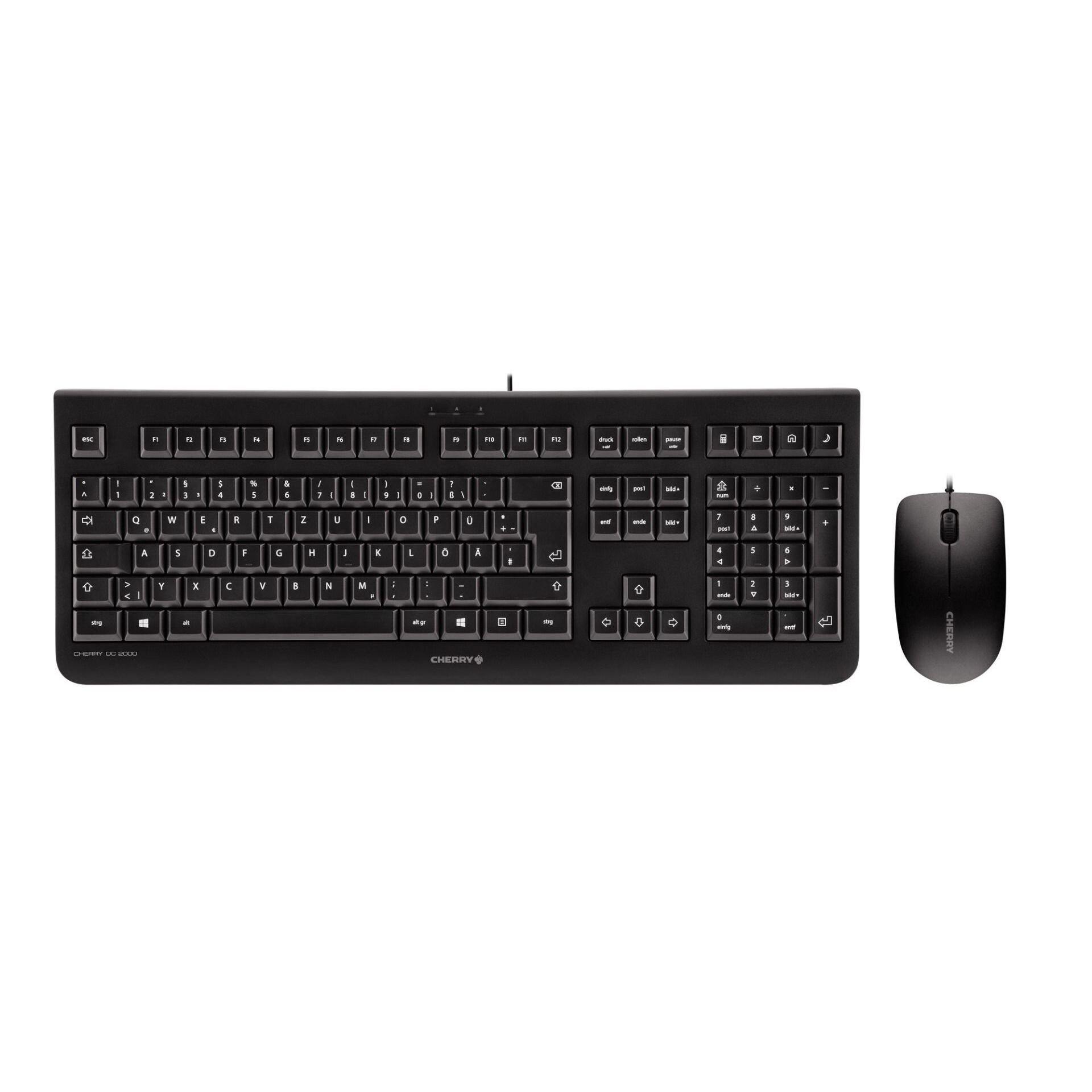 Cherry  2-in-1-Tastatur und -Maus  DC-2000 