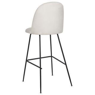 Beliani Set mit 2 Barstühlen aus Samtstoff Modern ARCOLA  