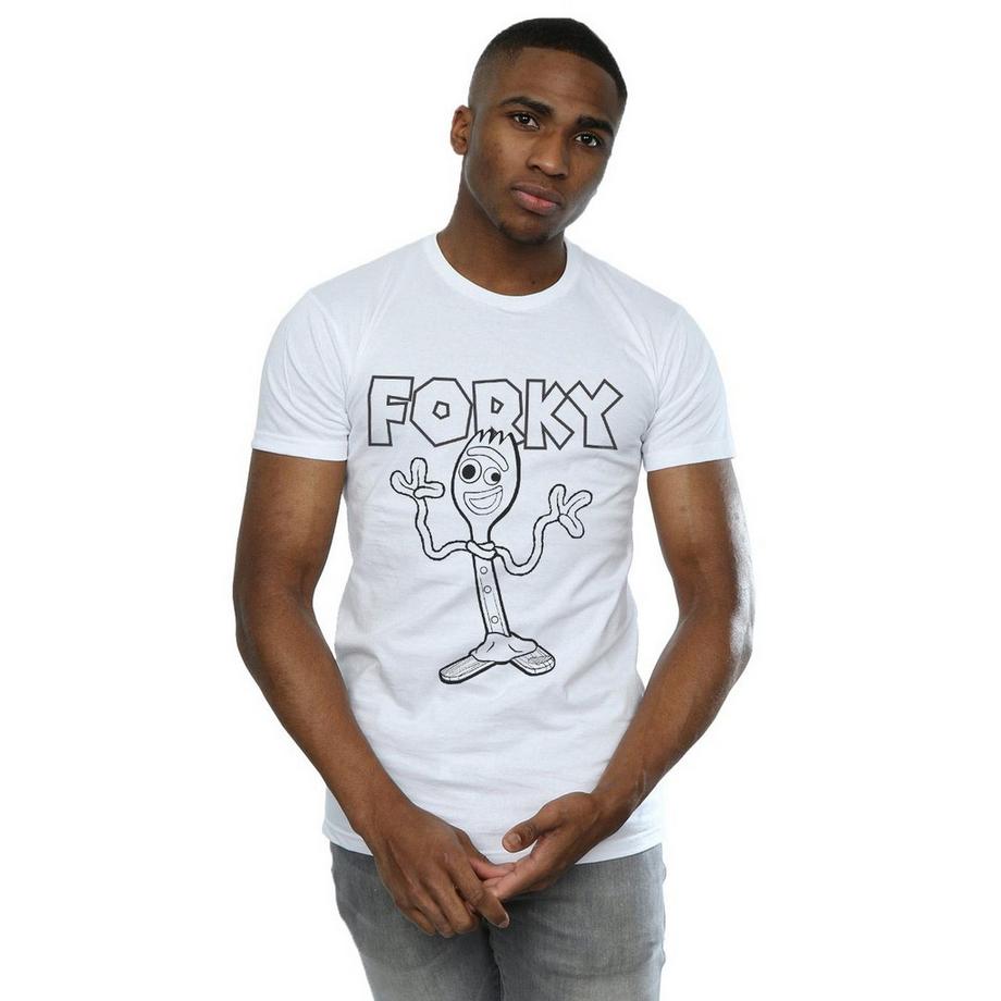 Disney Toy Story 4 Forky T-Shirt Stampata  