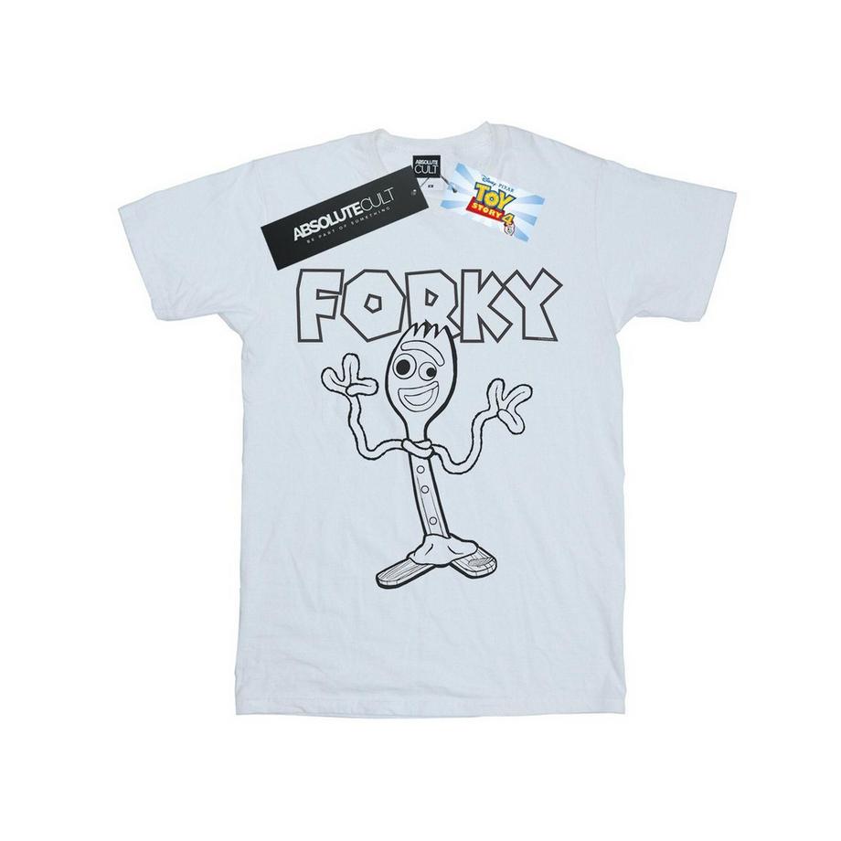 Disney Toy Story 4 Forky T-Shirt Stampata  