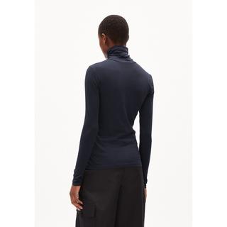 ARMEDANGELS Graziliaa Soft T-Shirt Manches Longues Col Montant  