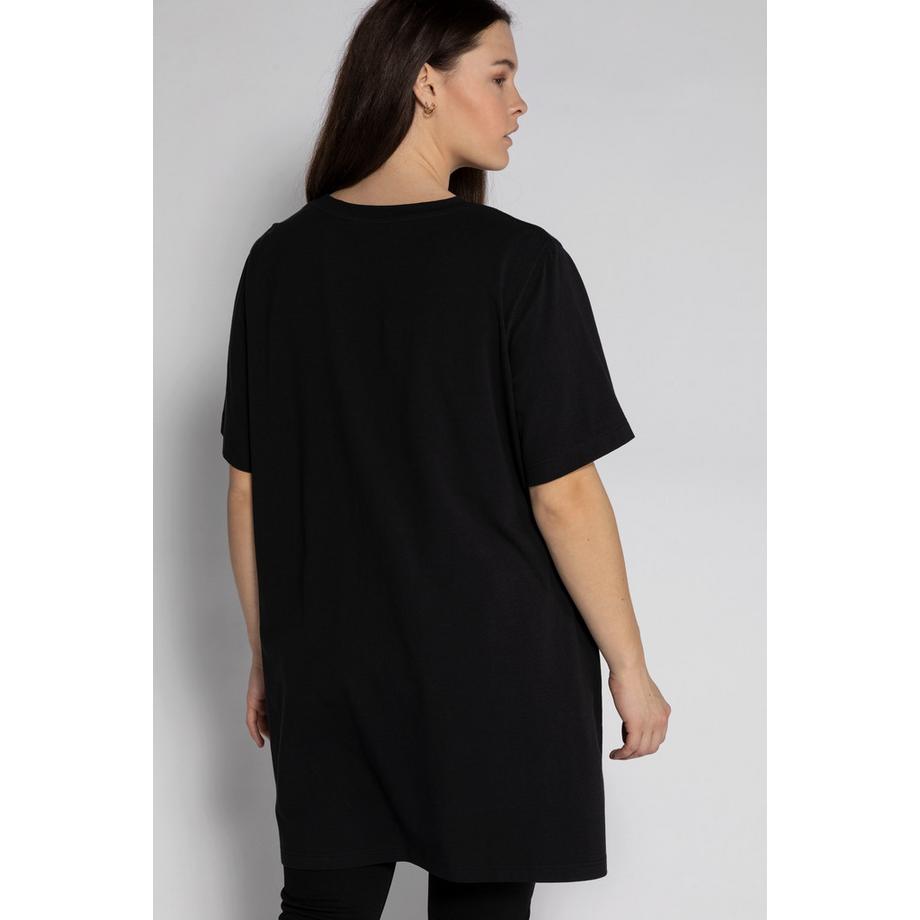 Studio Untold Maglia Lunga Girocollo Mezza Manica Taglio Lungo  