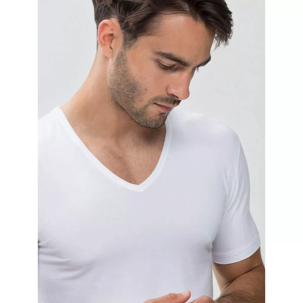 mey - Dry Cotton T-Shirt, für Herren, Weiss, Größe XXL