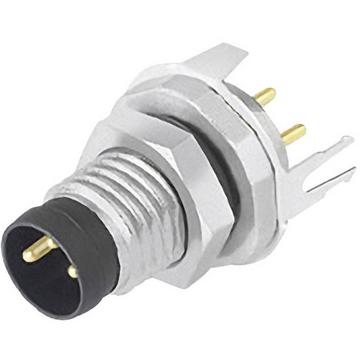 Sensor-/Aktor-Einbausteckver M8 Stecker, Einbau Polzahl: 8 1 St.