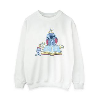 Disney  Reading Reading A Book Sweatshirt 