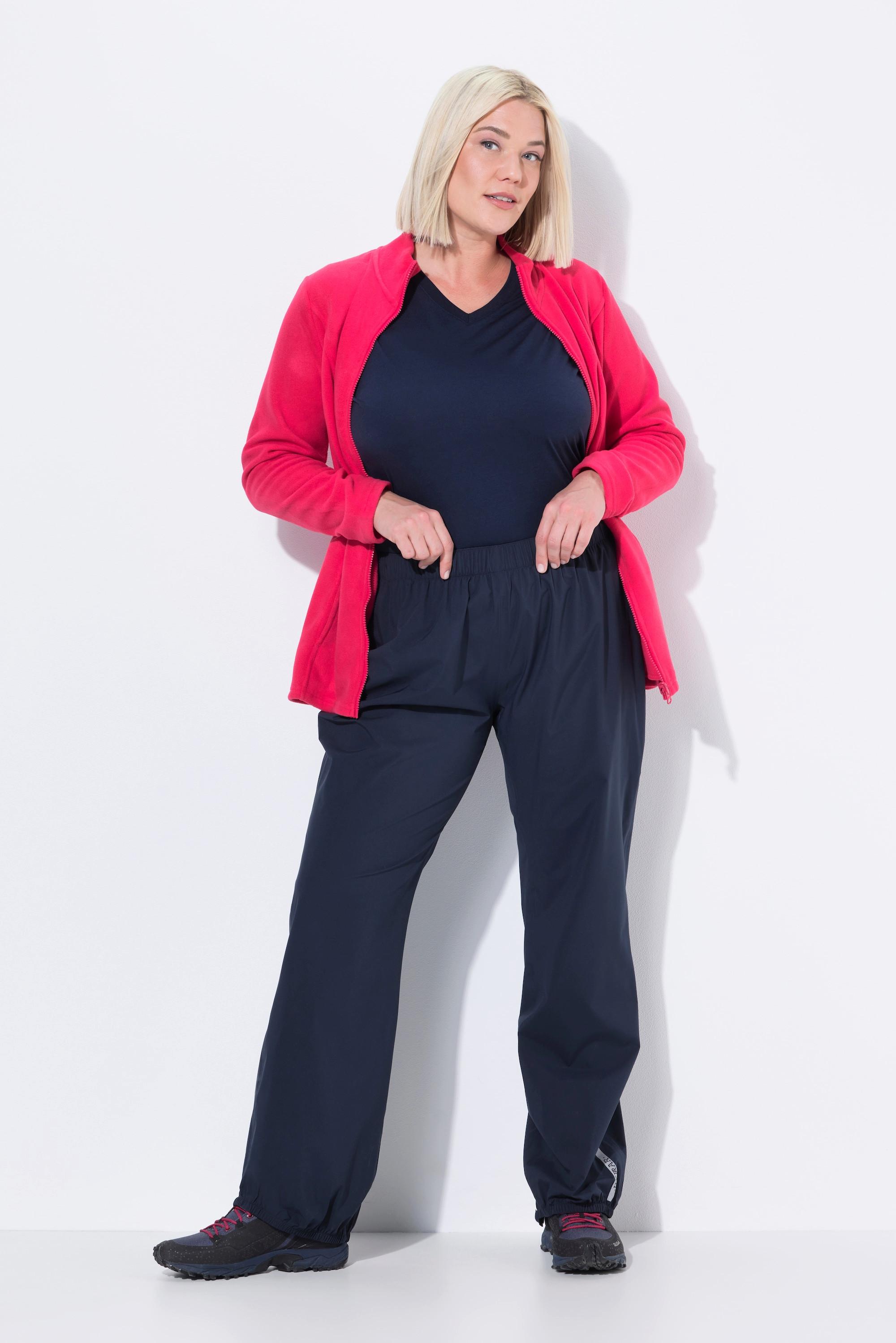 Ulla Popken Regenhose wasserdicht Reflektorpaspel Elastikbund  