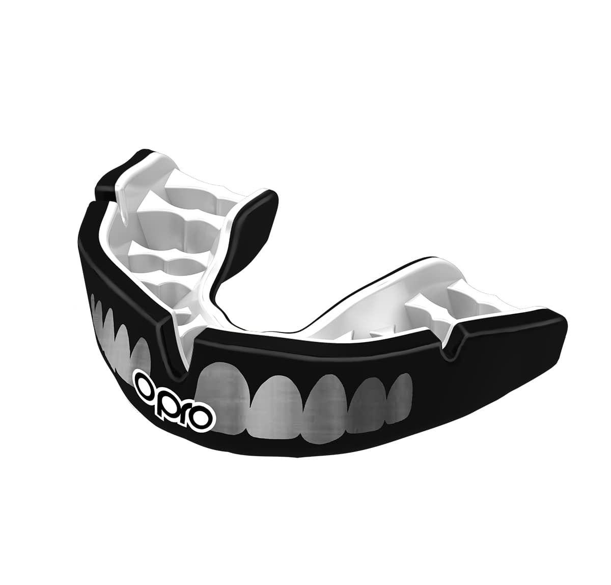Image of Opro Instant Custom Teeth - Black/silver/white Unisex Schwarz ONE SIZE
