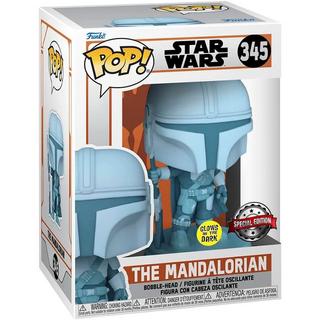Funko  Figura POP Star Wars Il Mandaloriano Esclusiva 