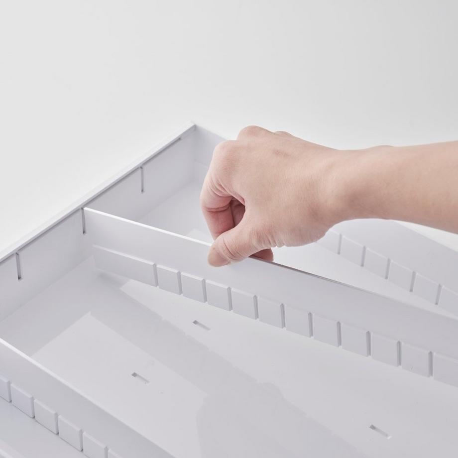 Yamazaki  TOWER Schubladen Organizer Besteck   Weiss 